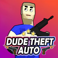 Play Dude Theft Auto now!