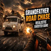 Play Grandfather Road Chase Realistic Shooter Guns now!